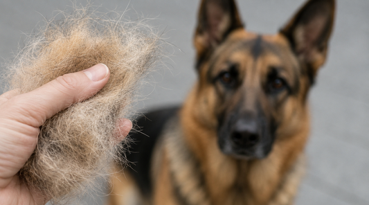 Alimentos y suplementos para la caída de pelo en perros