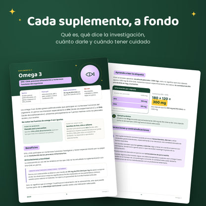 Ebook de suplementación para perros: qué darle, cuánto y cuándo no